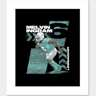 Melvin Ingram Miami Squared Posters and Art